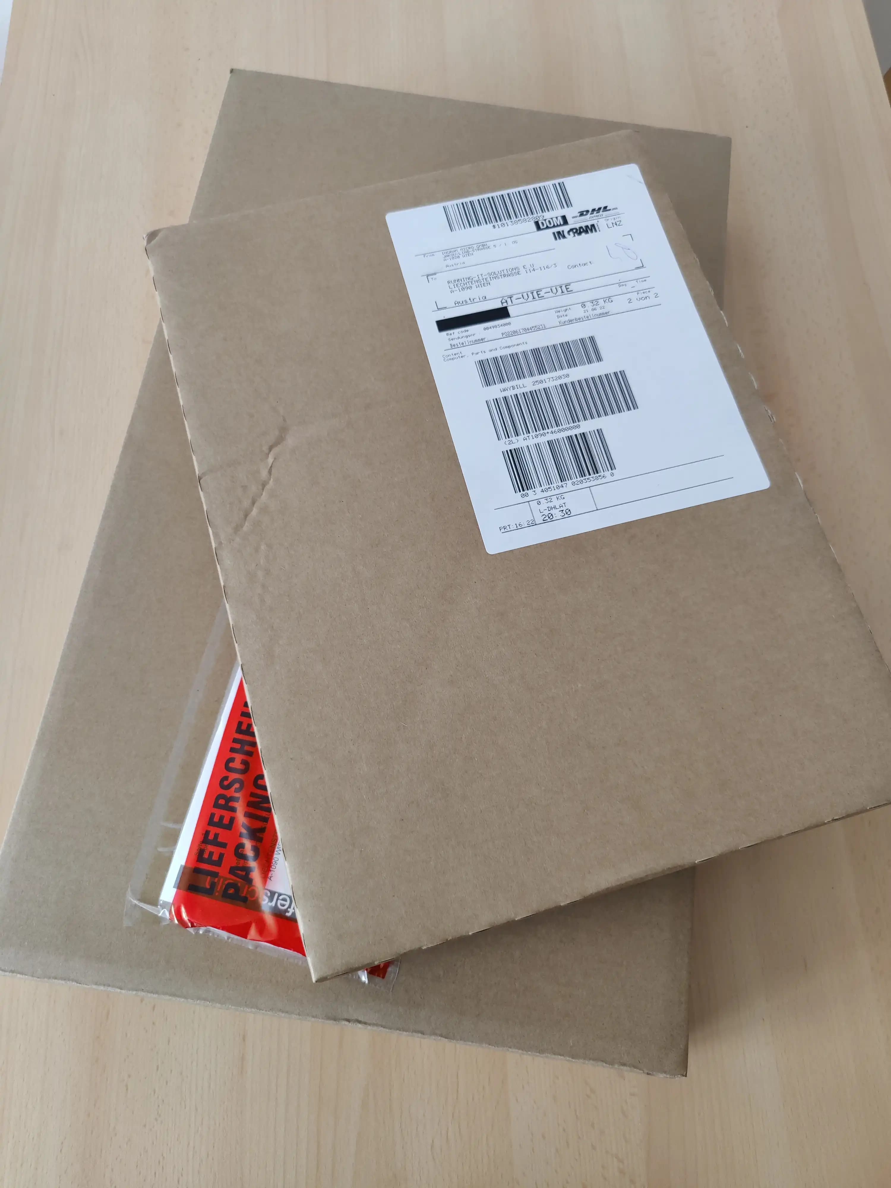 Paketempfang - Logistik und Versand Management Service